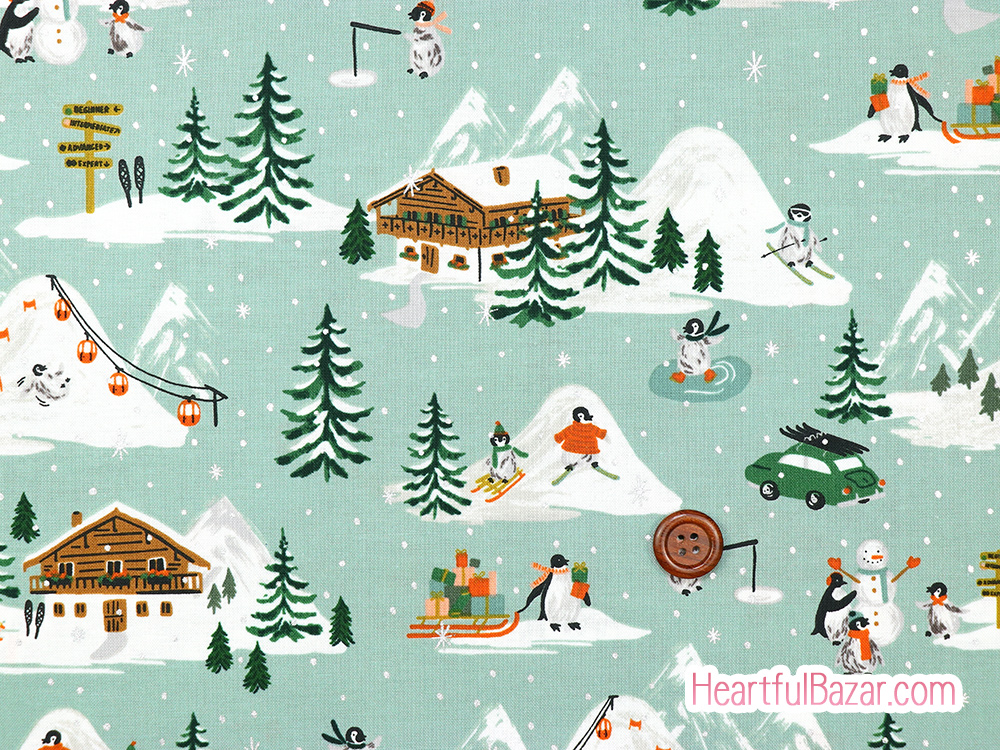 [oc]COTTON+STEEL HOLIDAY CLASSICS IV ペンギン村