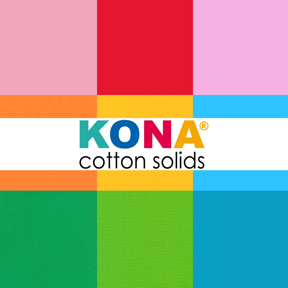 (25x25)KONA COTTON 春色セレクト 9枚セット