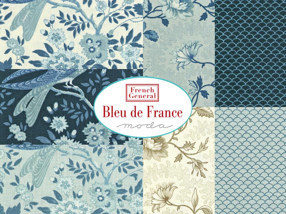 (25x25)moda Bleu de France 7枚セット