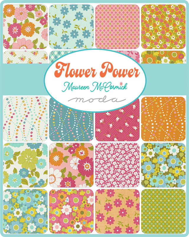 [mc]moda Flower Power 42枚セット
