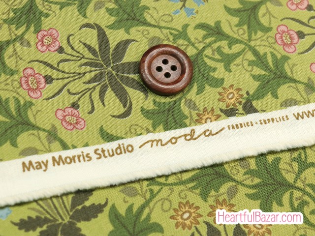 (54x50)moda May Morris Studio セランダイン セージ