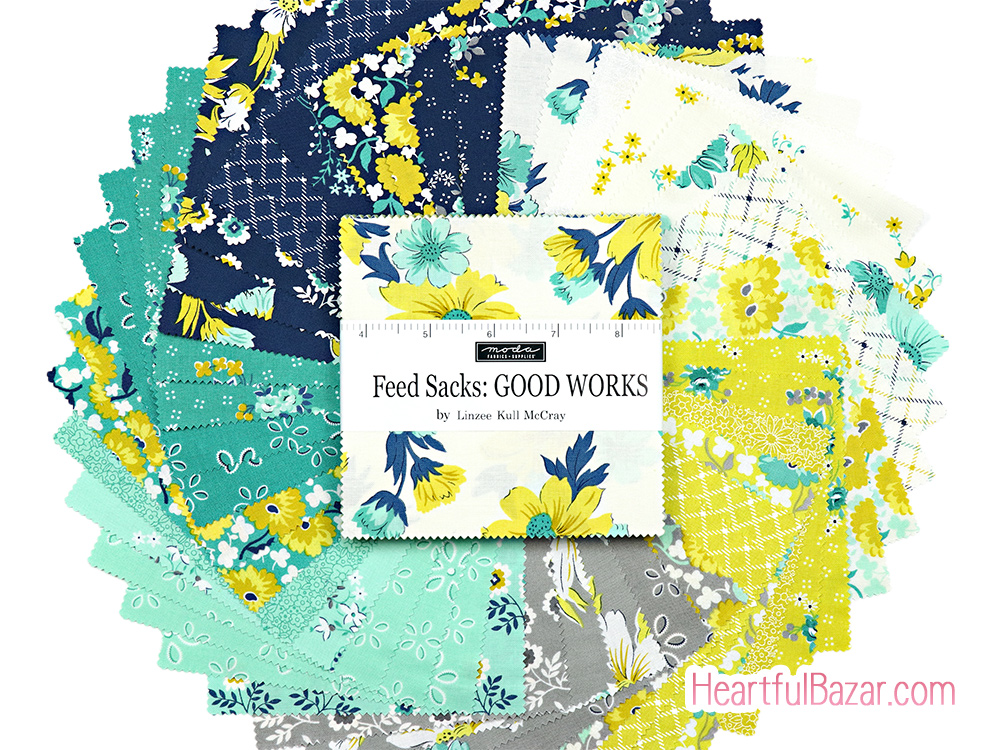 moda Feed Sacks: GOOD WORKS 42枚セット