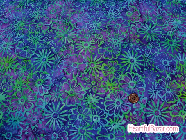 (110x82)moda Bonfire Batiks パープル