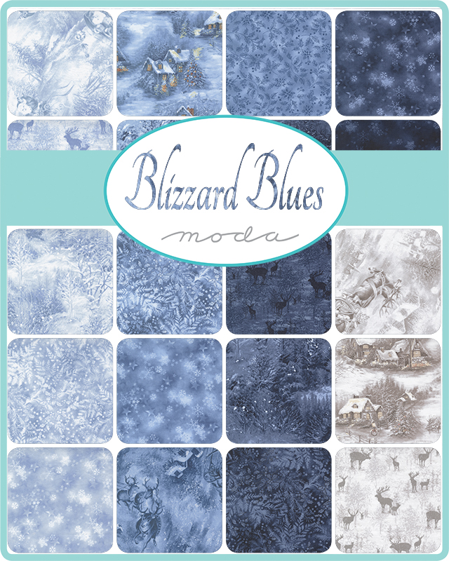 [cp]moda Blizzard Blues 42枚セット