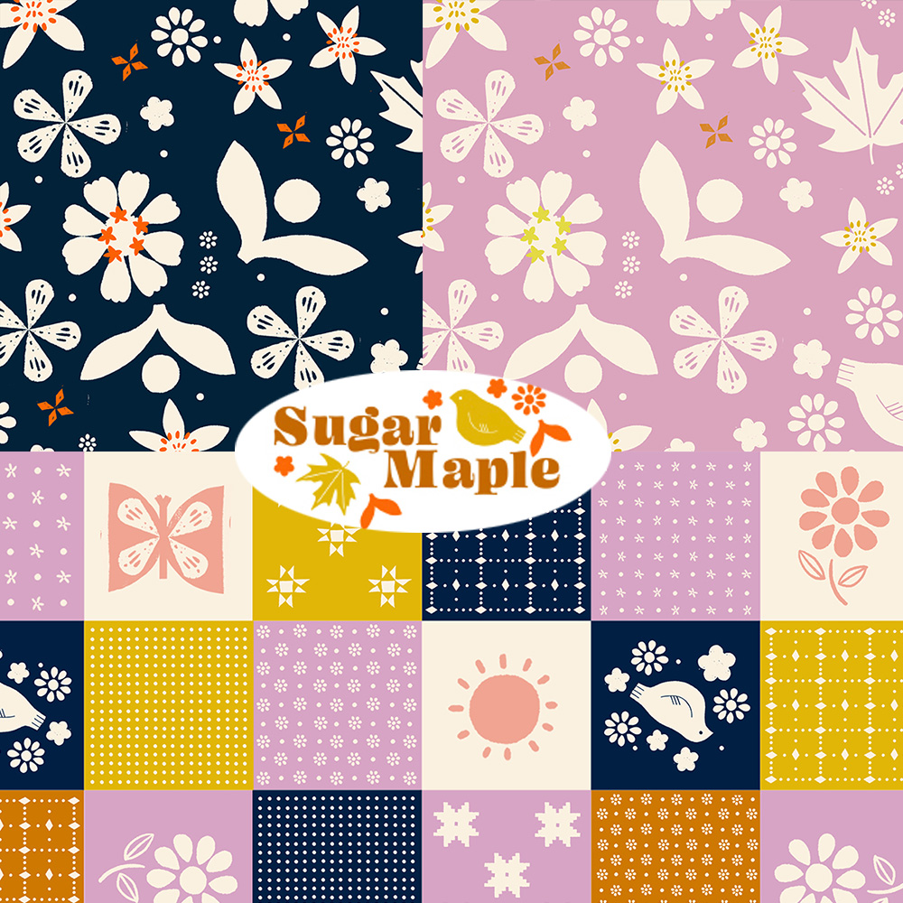 (25x25)RUBY STAR SOCIETY Sugar Maple 3枚セット