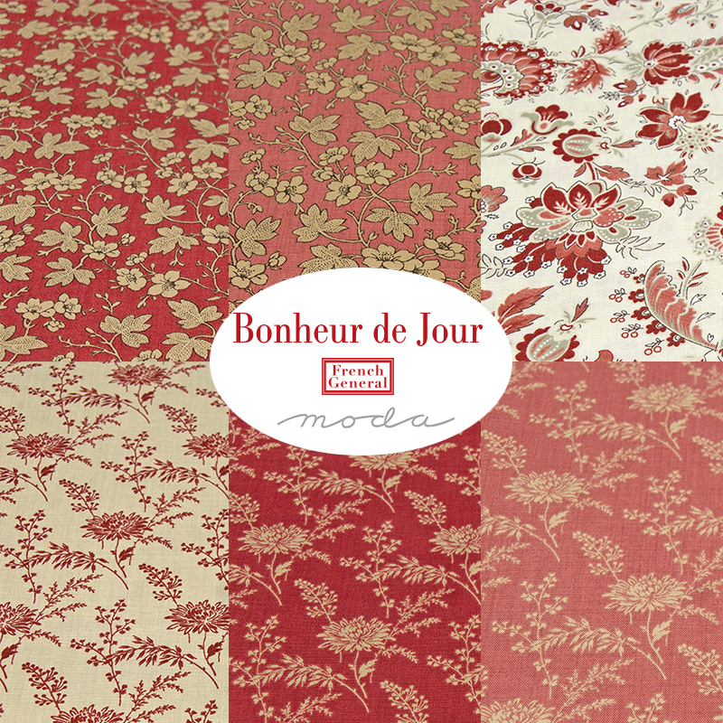 (25x25)moda Bonheur de Jour 6枚セット